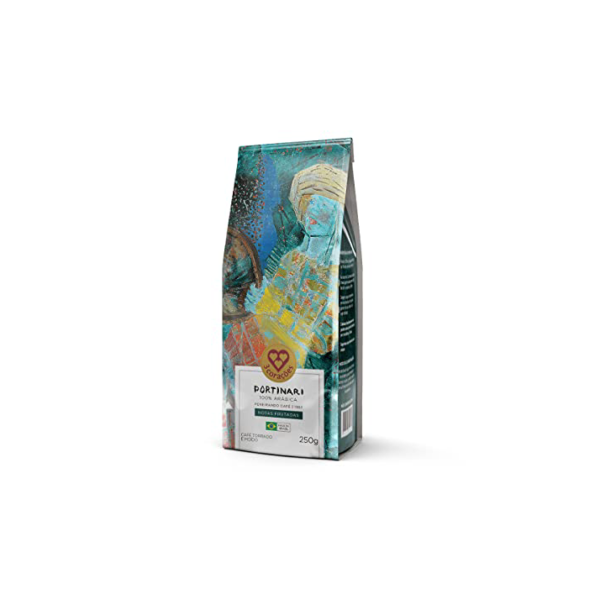 3 Corações Café Torrado e Moído Gourmet Portinari, Notas Frutadas, 250G