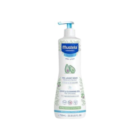 Mustela Gel Lavante Suave 750ml - Sabonete Líquido Corpo e Cabelo Infantil - 93% de Ingredientes de Origem Natural - Seguro Desde o Nascimento