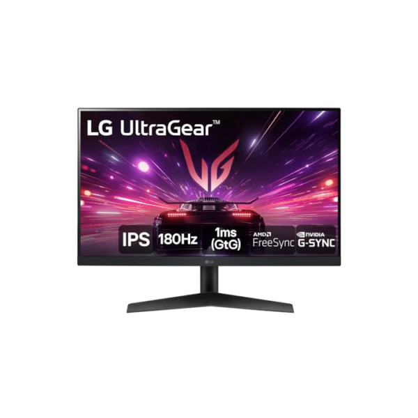 Monitor Gamer LG UltraGear 24” 24GS60F-B IPS Full HD 180Hz 1ms (GtG) NVIDIA® G-SYNC® AMD FreeSync™ HDR10 sRGB 99% HDMI DisplayPort