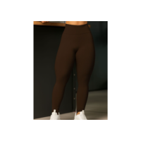 Calça Legging Feminina Tecido Poliamida Canelado Premium Sem Transparência Academia Fitness