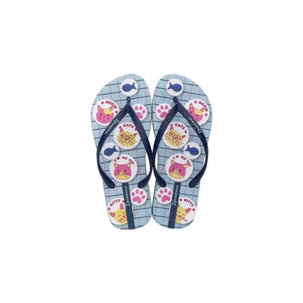 Chinelo ipanema pets feminino preto 26524 Verde