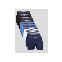 Kit Cueca Boxer Masculina Em Algodão 10 Peças Lupo 0523-966