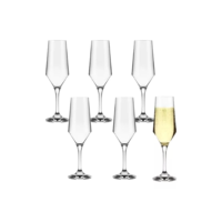 Jogo 6 Taças De Cristal Sm Buffet 186ml 6 Unidades - Nadir