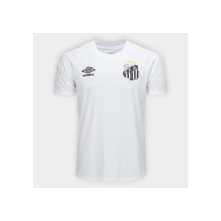 Camisa Santos I 25/26 Torcedor Umbro Masculina - Branco