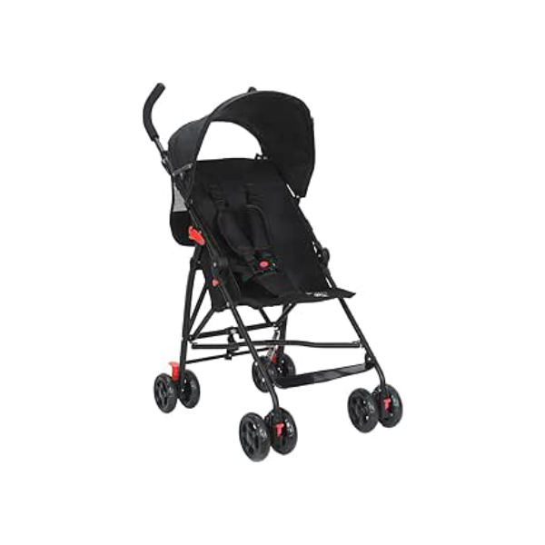 Maxi Baby Carrinho de Bebê Passeio Guarda Chuva MOVEE (Preto)