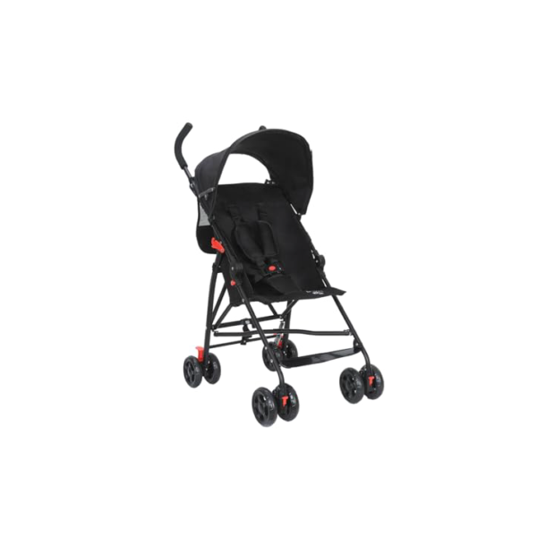Maxi Baby Carrinho de Bebê Passeio Guarda Chuva MOVEE (Preto)