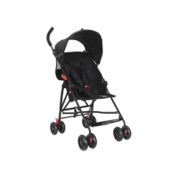 Maxi Baby Carrinho de Bebê Passeio Guarda Chuva MOVEE (Preto)