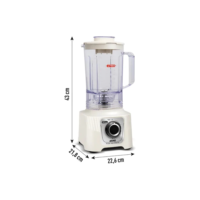Liquidificador Arno Powermax 1400w Cor Marfim