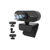Webcam Com Microfone Full Hd 1080p Usb Com Pc Notebook Live