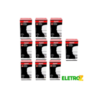 Kit 10 Lâmpadas Led 20w Alta Potência Bulbo Avant E27 3000K Ou 6500k