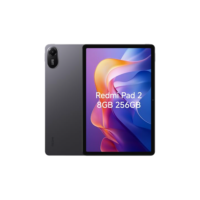 Xiaomi Redmi Pad 2 apenas WiFi (sem chamadas ou texto) 27.9 cm 2.5K Octa Core 4 alto-falantes ROM global 9000mAh Bluetooth 5.3 8MP modelo 25040RP0AL (cinza grafite, 256 GB + 8 GB)