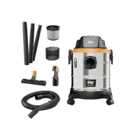 WAP Aspirador de Pó e Água GTW INOX 20i, Compacto, 20 Litros, com Soprador e Filtro Lavável, 170mbar 1900W 220v