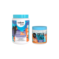 Kit Definição Natural com Creme para Pentear e Gelatina #todecacho