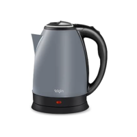 Chaleira Elétrica Inox Elgin Sem fio 1,8 Litros Cinza Lunar 220V