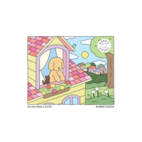 Do dia para a noite (Day to night) – Livro de colorir oficial Bobbie Goods