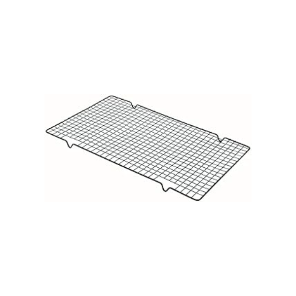 Mimo Style Grade de Resfriamento de Aço Inoxidável Antiaderente, Na Cor Preta. Ideal para Esfriar Bolos, Pães, Biscoitos. Item Essencial Para Sua Cozinha. Produto de Qualidade com 4 Pés, 41cm