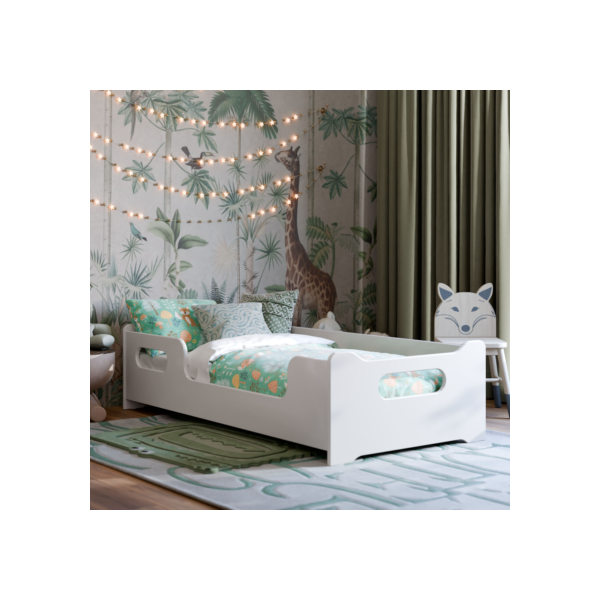 Cama Infantil Montessoriana Encanto Com Proteção Lateral