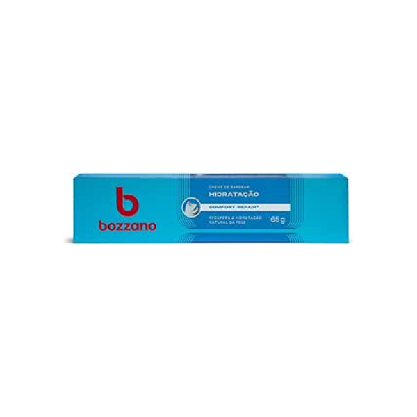 Bozzano Creme De Barbear Hidratação 65G Cinza