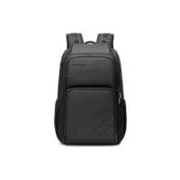 Mochila Executiva Viagem Impermeável Notebook 15.6 Cor Preto Desenho Do Tecido Liso