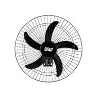 WAP Ventilador de Parede Profissional RAJADA PRO 60, com 5 Pás e 3 Velocidades, 135W Bivolt