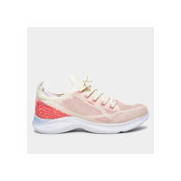 Tênis Rainha Road II Feminino - Bege+Coral