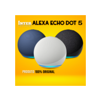 Assistente Virtual Alexa Echo Dot 5 Geração Alto Falante Original Com NF Envio Imediato