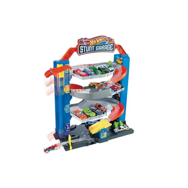 Hot Wheels City Pista Stunt Garagem - Mattel Cor Multicor