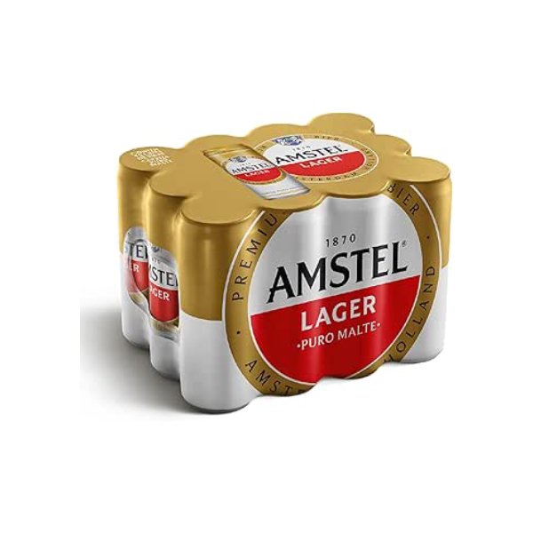 Pack Amstel Cerveja Lager - 12 latas de 350ml