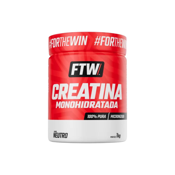 Creatina Monohidratada 100% Pura Pote 1kg - Ftw