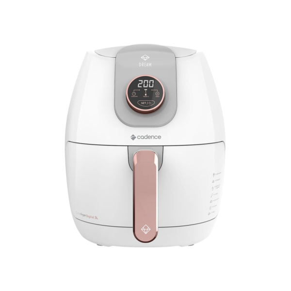 Fritadeira Sem Óleo 3L Cadence Dream Rosé Gold - 110V