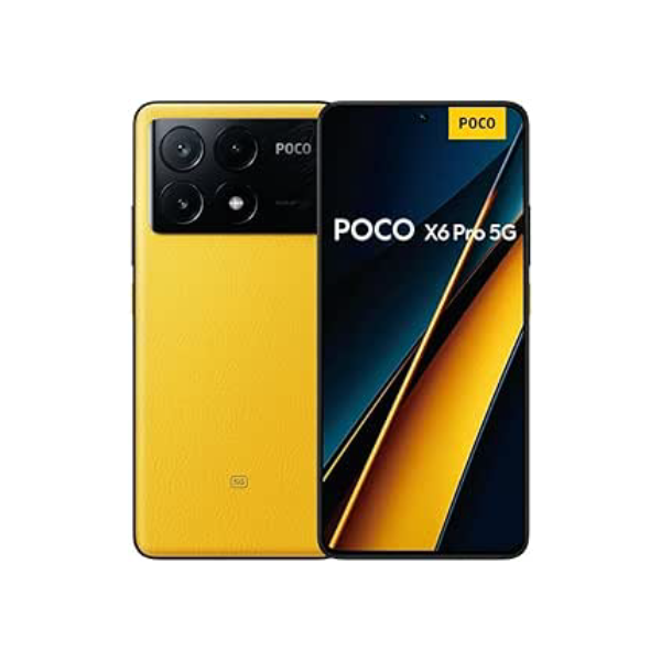 Smartphone Xiaomi POCO X6 Pro 5G 12GB+512GB NFC Dimensity 8300-Ultra 64MP triple camera 67W 120Hz AMOLED (Yellow)