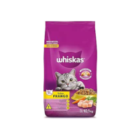 whiskas Ração Whiskas Frango Para Gatos Adultos 10 1 Kg