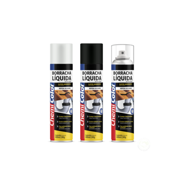Borracha Líquida Impermeabilizante Spray Chemicolor 400ml