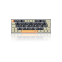 Teclado Gamer Redragon Lakshmi, Switch Brown,  Layout 60%, ABNT2, Preto - K606-OG&BK&GY (PT-BROWN)