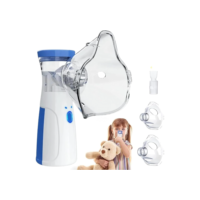 AIQUE Nebulizador Portátil Mini Inalador Silencioso Ultra-sônico Automático para Adultos e Crianças
