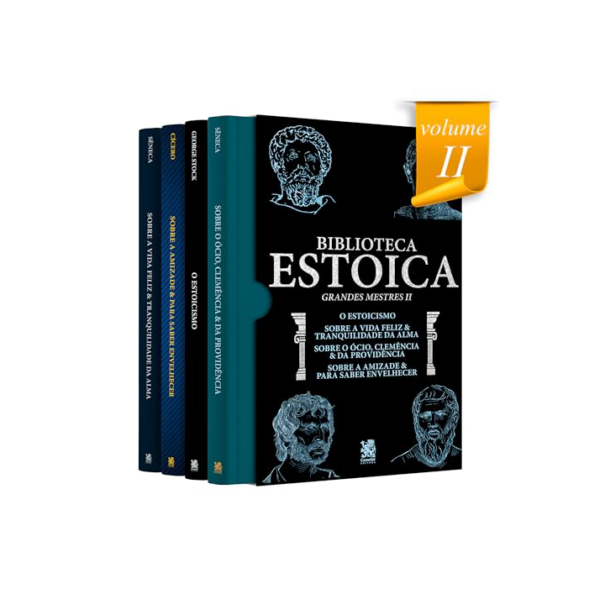 Biblioteca Estoica: Grandes Mestres Volume II - Box com 4 livros