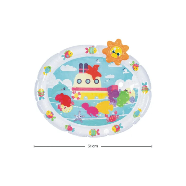Tapete De Atividades De Água Inflável Para Bebê 13913 Buba