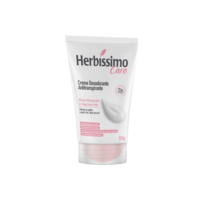 Desodorante Creme Antitranspirante Herbíssimo Bisnaga Rosa Mosqueta e Niacinamida 55g
