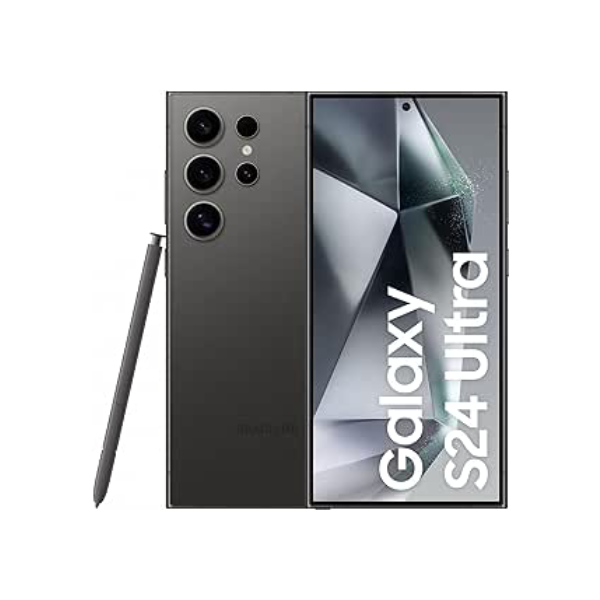 Smartphone Samsung Galaxy S24 Ultra, Galaxy AI, Selfie de 12MP, Tela de 6.8" 1-120Hz, 256GB, 12GB RAM - Titânio Preto