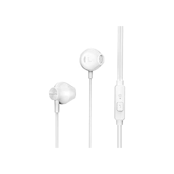 Fone de Ouvido Philips com Microfone - Branco