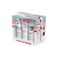 L'Oréal Paris Elseve Bond Repair Kit Tratamento Completo Reparação Molecular com Ácido Cítrico, Reconstrói Ligações e Devolve Força aos Cabelos Danificados (Pré-Shampoo + Shampoo + Condicionador)