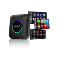 CarlinKit Adaptador sem fio para carros Android Apple CarPlay AI Box, YouTube/Google Play/Android 13.0 /4G Network/8G+128G SM6225 (somente para carros com tela sensível ao toque CarPlay com fio)