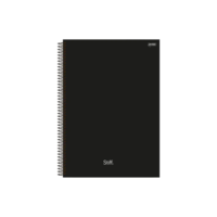 4 Caderno Capa Dura 80 Páginas Universitário Escolar