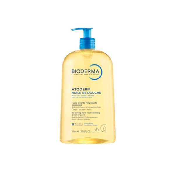 BIODERMA Atoderm Óleo De Banho - Higiene Hidratante Diária 1L