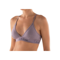 Calvin Klein Top Nadador Sem Bojo Algodão Cotton Feminino Adulto, Lilás, P