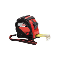 Mtx Trena Curta Top 10 M X 25 Mm Estojo Emborrachado Fita De Metal Com Marcação Em Mm E Polegada