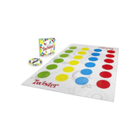Hasbro Gaming, Jogo de Festas, Twister - Novos Movimentos, Jogo de Equilíbrio, 2 Jogadores ou Mais - A partir de 6 Anos