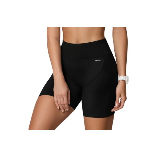 Short Selene Sem Costura Bermuda Sem Transparência Academia