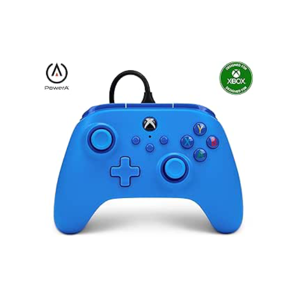 Controle com fio - Power A - para XBOX Série X | S - Azul