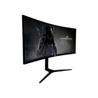 Monitor Gamer Ultrawide 34 Polegadas 165Hz 1ms Resolução WQHD Preto HDMI/DP - Design Ergonômico